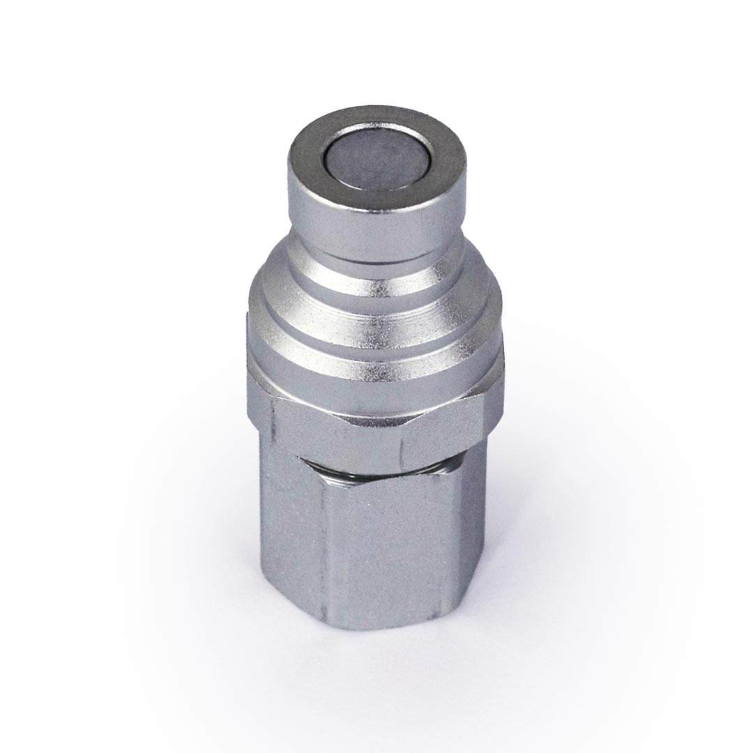 Flatface Stecker mit Innengewinde ISO 16028